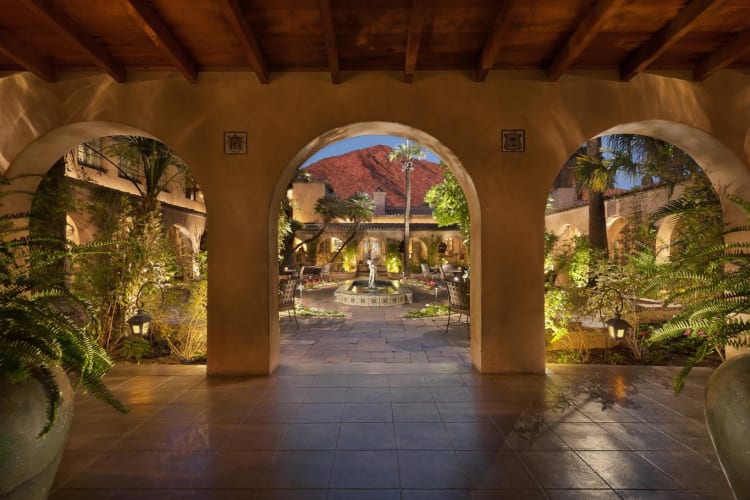 Mansion Courtyard